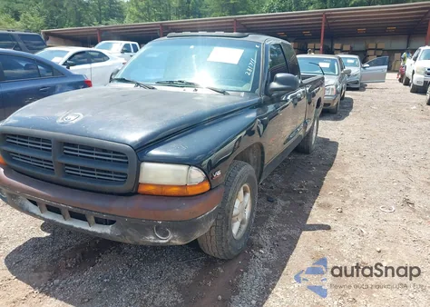 1999 Dodge Dakota Slt/Sport из США, поврежденный, VIN 1B7GL22X7XS281711